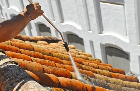 Nettoyage de toitures - Grandfresnoy